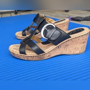 Women's wedge sandals size 9